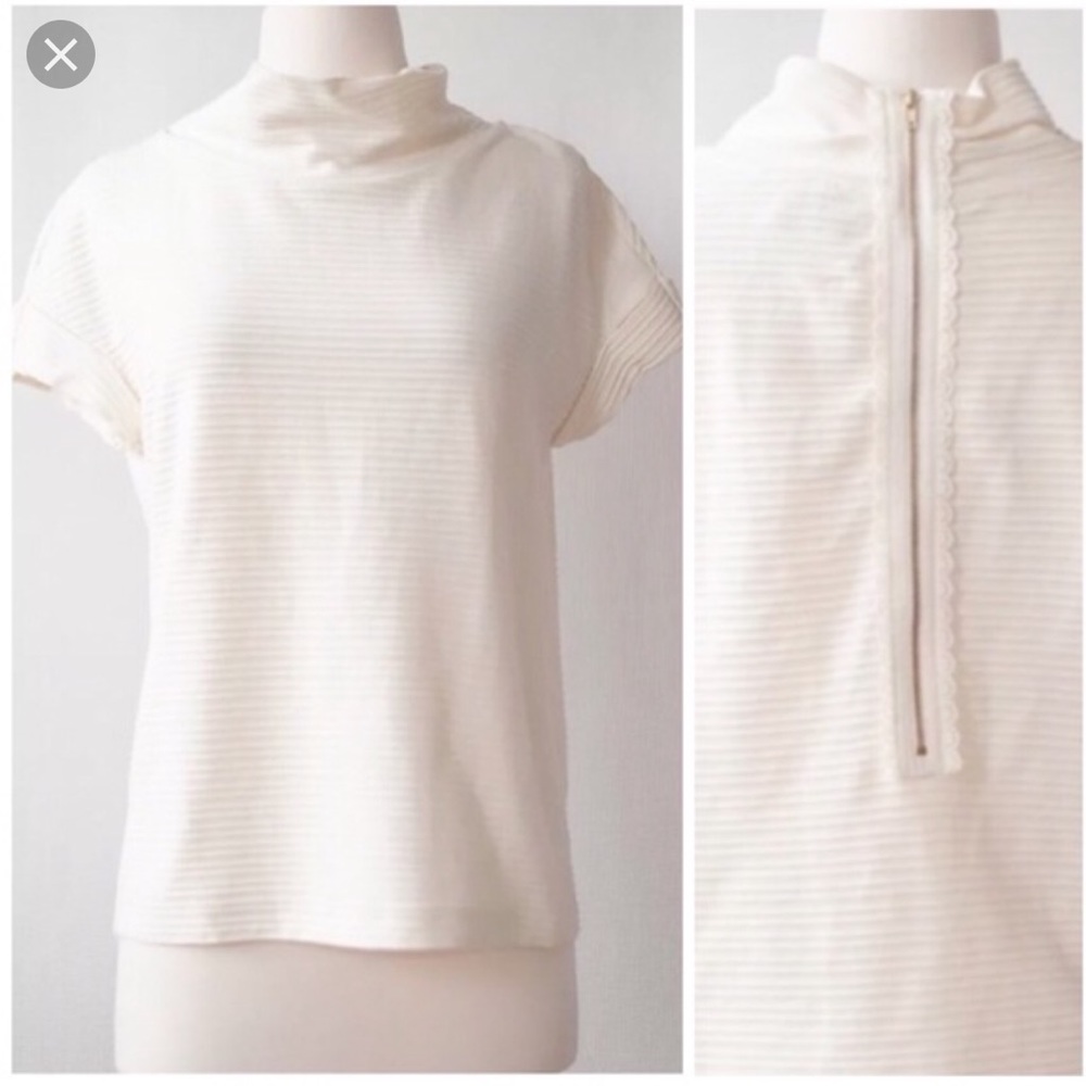 Anthropology Postmark Atelier Mock Turtleneck Sz S